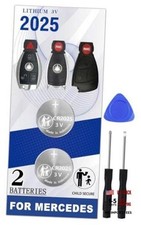 CR2025 Key Fob Battery Replacement for Mercedes-Benz 1995-2016 C-Class E