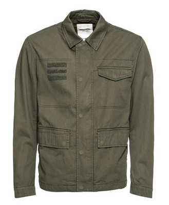 Jack & Jones Mid-Season-Jacke / Herrenjacke - Grün - Gr. M