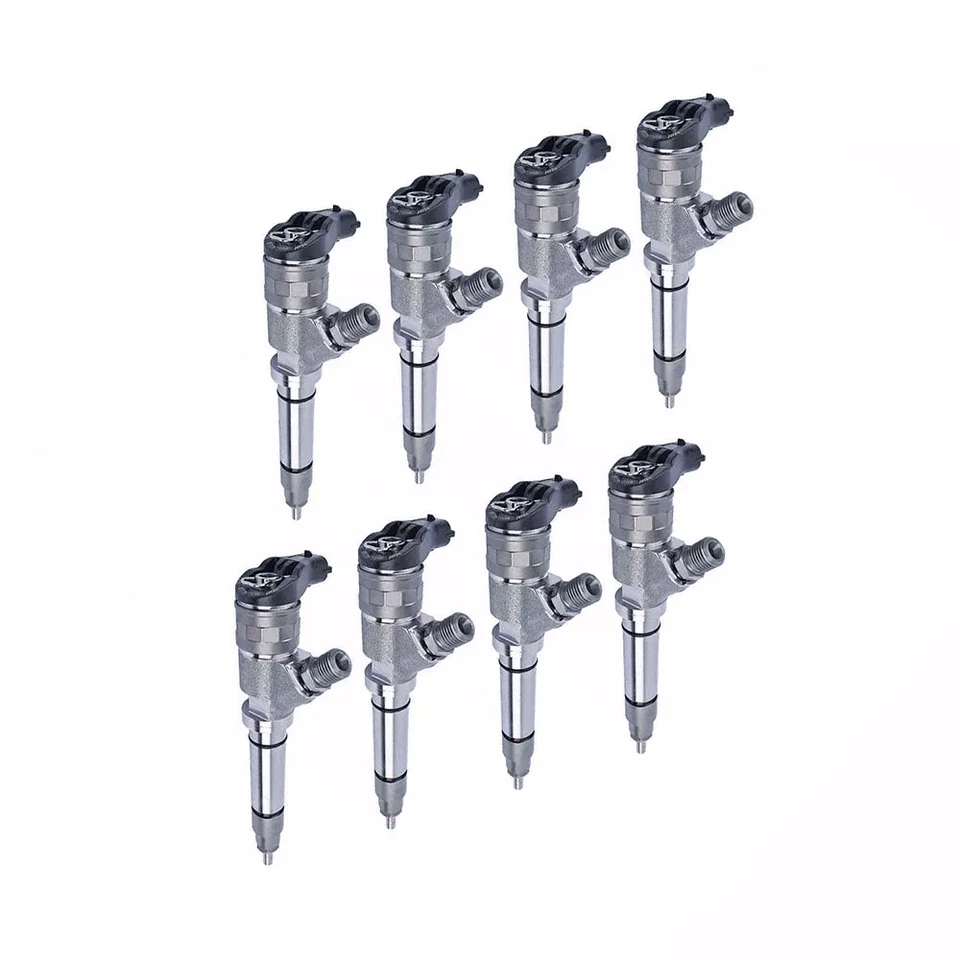 Inyectores de combustible 8x 0445120042 para Bosch Chevy GMC Duramax LBZ Hummer 2006-07 6,6 L Foto 2 de 4