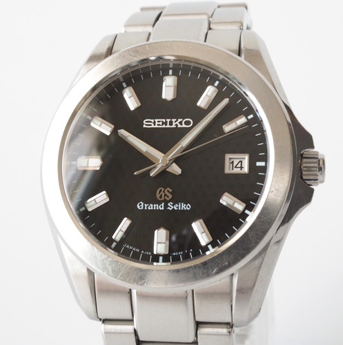 SEIKO Grand Seiko SBGF021/8J56-8020 Quartz Black Dial 37 mm