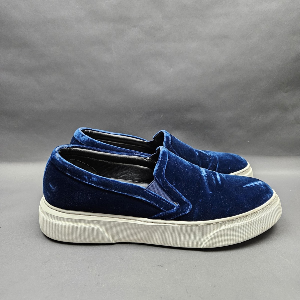 M. Gemi The Cerchio Velvet Womens Slip On Size 8.5 Black Sneakers Shoes ? M. GEMI The Cerchio Velvet Women main image 2
