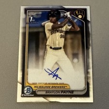 Braylon Payne Bowman 2024 Auto