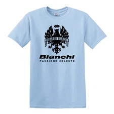 Bianchi Passione Celeste Men's Light Blue Size S-5XL
