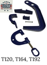 AUTO BODY FRAME MACHINE JUMBO DEEP HOOK SET & G-CLAMP COMBO DEAL