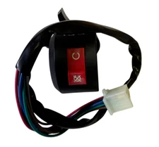 3 Function 7 Wire Handle Kill Start Light Choke Switch For 50cc -125cc ATV Quad