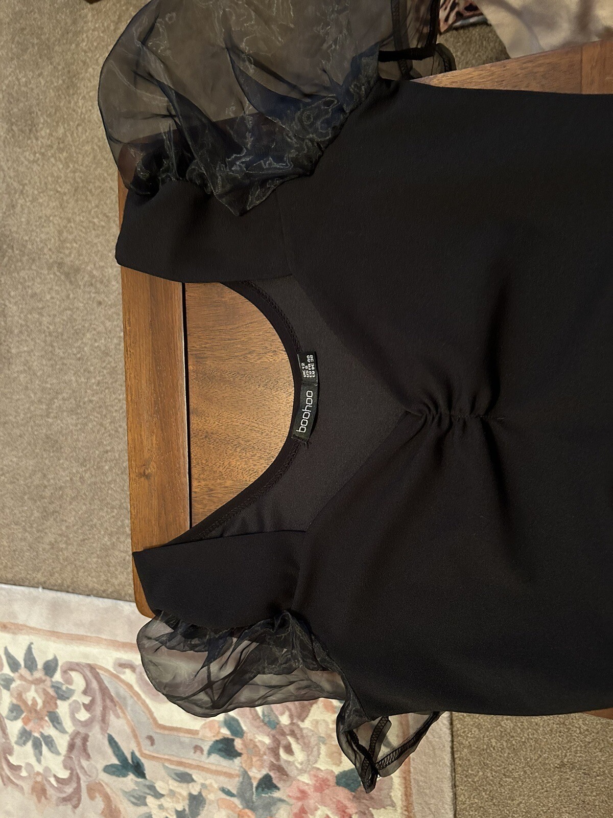 Black Dress Size 12 eBay