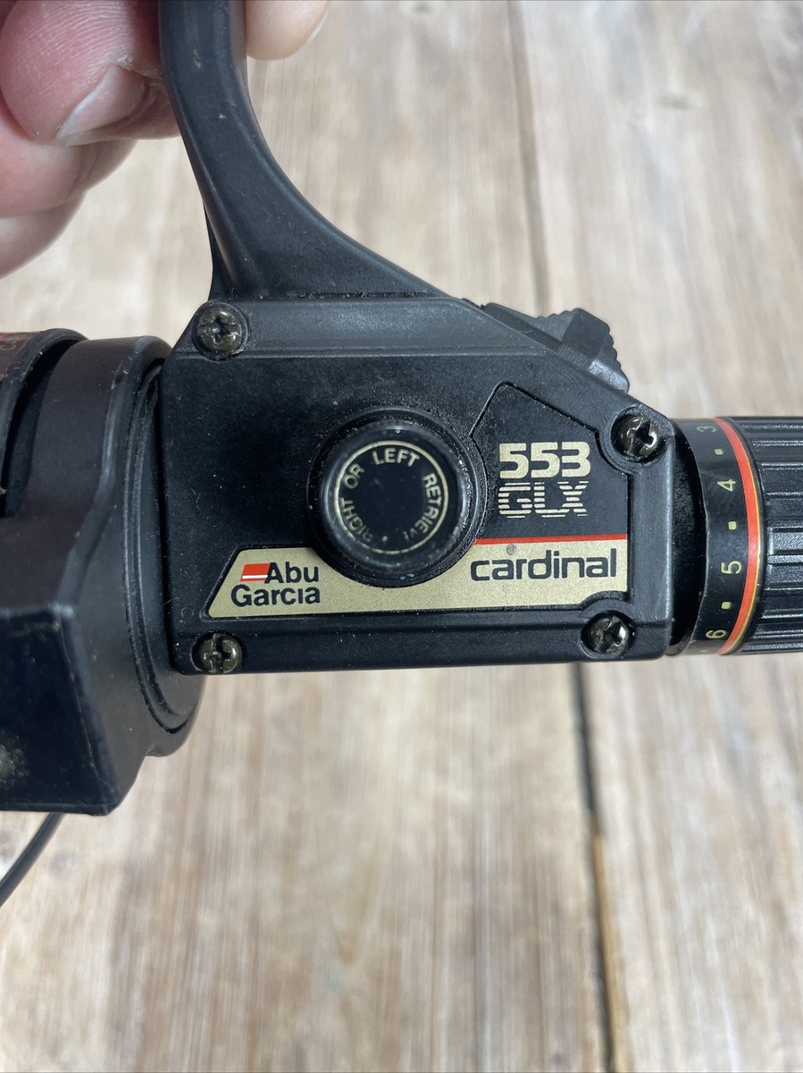 Abu Garcia Cardinal 553 GLX Bait Casting Reel GL, GLX, Size 3 Gear