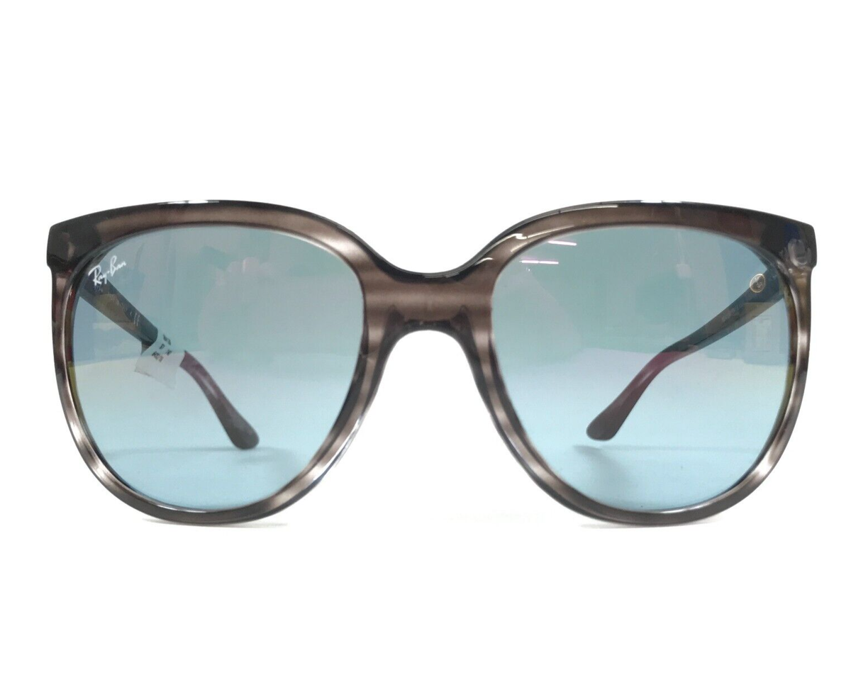 Ray-Ban Sunglasses RB4126 CATS 1000 6430/T6 Striped Brown w  display picture 3