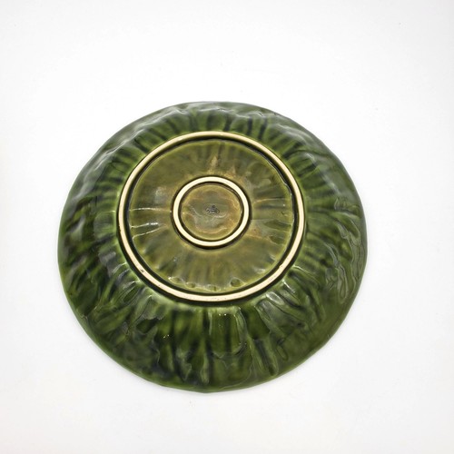 Mud Pie Asparagus Ceramic Platter Serving Bowl 14" Green Harvest Garden Table Tr - Picture 5 of 8