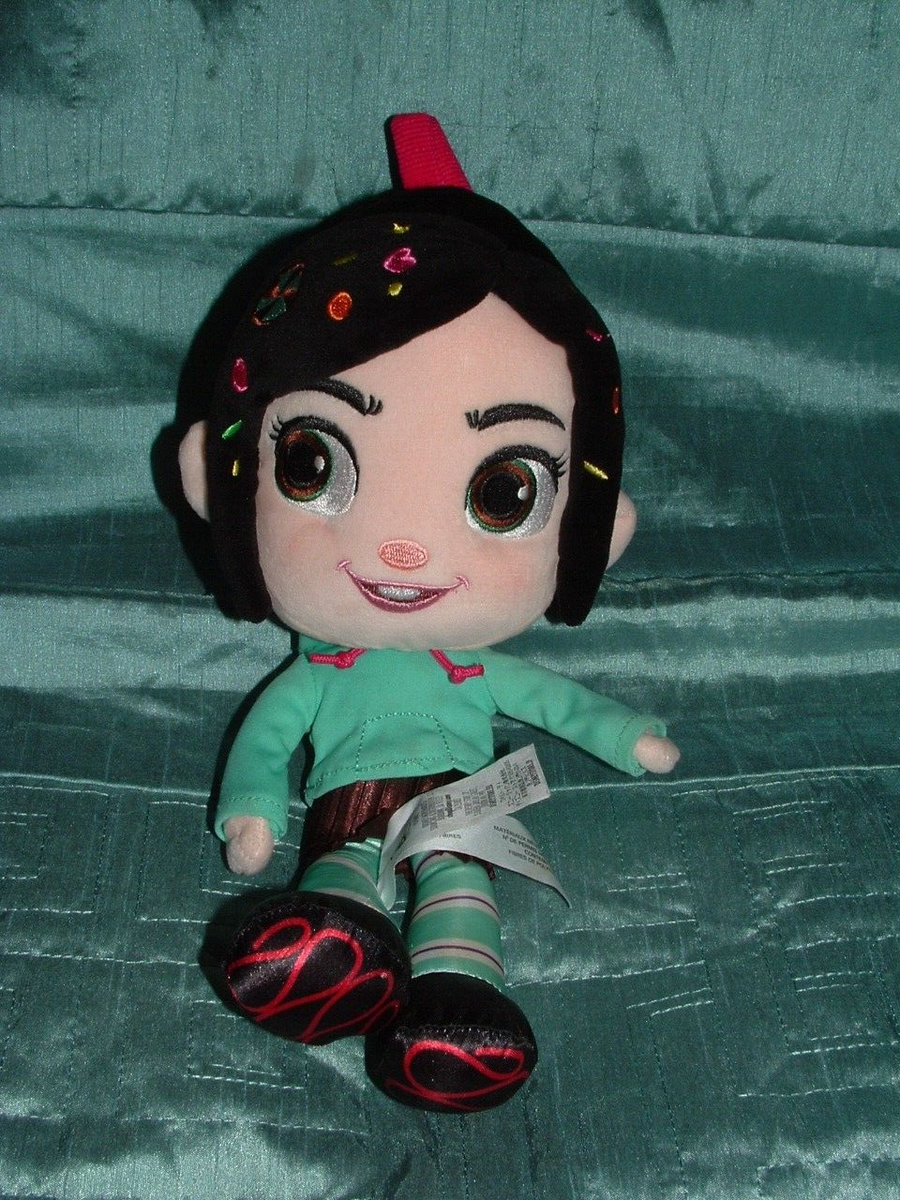 DISNEY WRECK IT RALPH VANELLOPE PLUSH DOLL SOFT TOY A UK