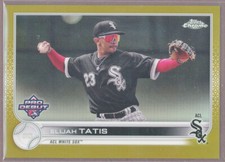 2022 Topps Pro Debut Chrome Gold Refractor #124 Elijah Tatis (White Sox)/50