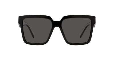 Prada Sunglasses PR 24ZS 1AB5S0 Black grey Woman | eBay display picture 3