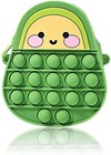 Pop Fidget Avocado Fruit Purse Shoulder Bag Handbag Push Bubble Toy Gift Kids — photo 5