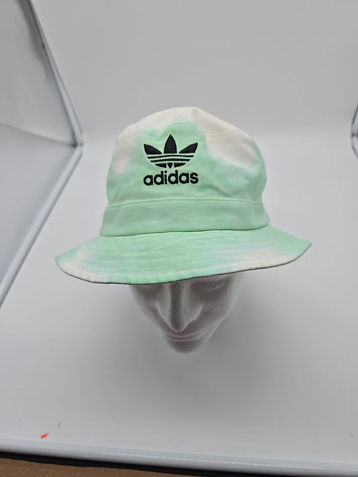 NUEVO Adidas Originales Color Lavado Cubo Sombrero Unisex Mármol Tie Dye Talla Única Foto 2 de 4