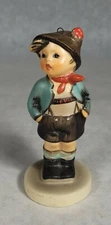 Alpine Boy 1985 Ornament By Schmid, Reproduction of Berta Hummel 3rd Edition 