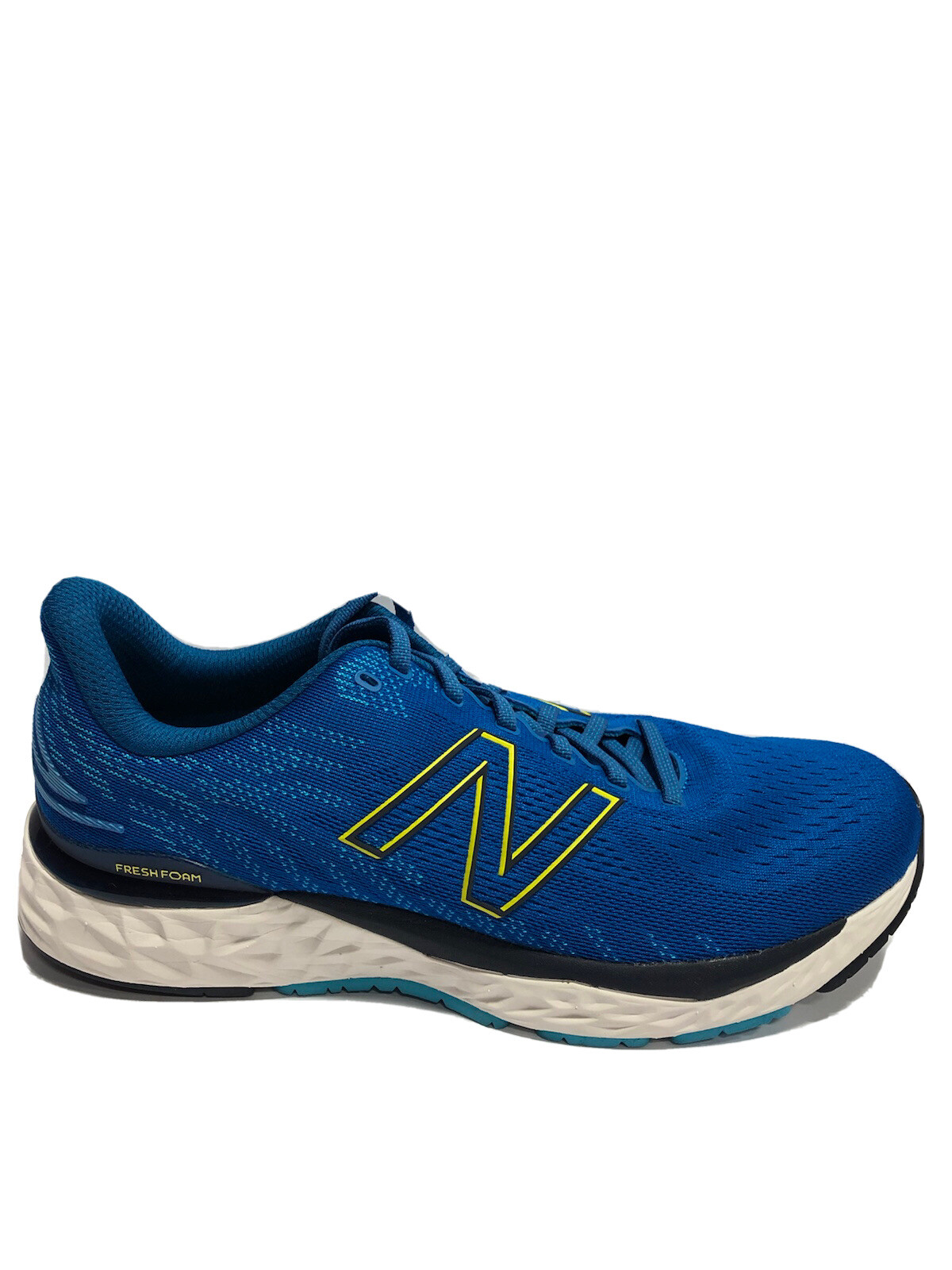 New Balance Men’s Fresh Foam 880v11, Blue Running Shoes, Size 11.5D.