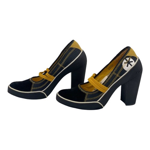 unique yellow heels