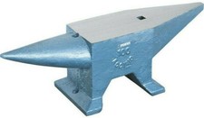 Incudine da fabbro 100 kg in acciaio indurito C50 fervi da banco per officina