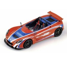 1/43 SPARK S1234 LOTUS 2 ELEVEN TOKYO MOTORSHOW 2007 IN RED/BLUE