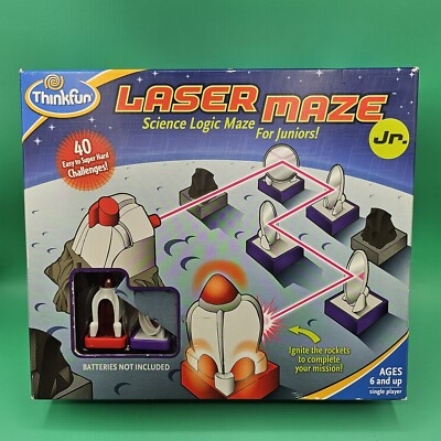 ThinkFun Laser Maze Jr. Science Logic Maze Juniors STEM Educational Brain Game
