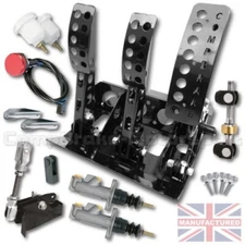 FITS BMW E30 Remote Hydraulic Floor Mounted CABLE PEDAL BOX CMB6051-CAB-KIT