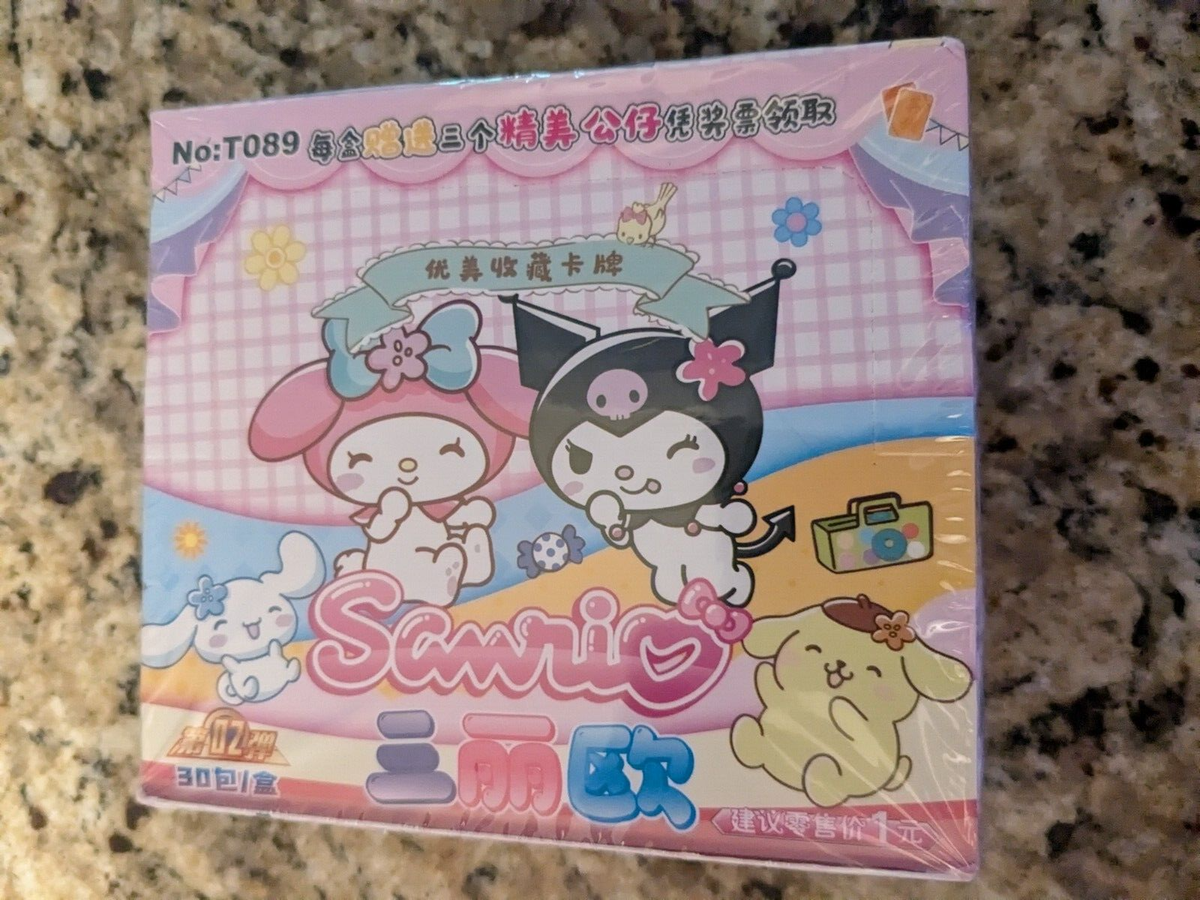 1 PACK HELLO KITTY SANRIO DOUJIN TRADING CARD KUROMI MELODY