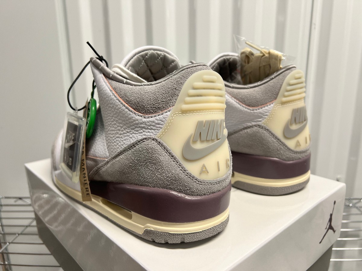Size 12 Men's - NEW Air Jordan 3 Retro SP x A Ma Maniére Raised By