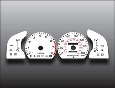 White Face Gauges for 1992-1996 Toyota Camry 2.2L i4