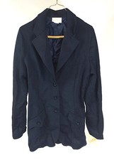 New NOS Vintage 1970s Jantzen Sports Coat Jacket Blazer Navy Blue Polyester 16