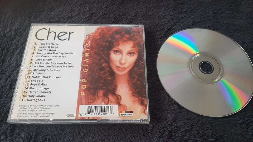 CD Cher - Pop Giants - Bild 2 von 2
