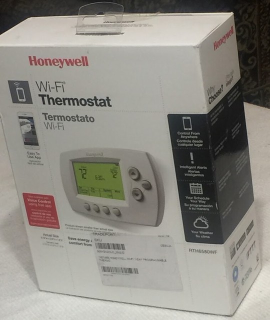 Honeywell RTH6580WF 7day Programmable WiFi Thermostat eBay