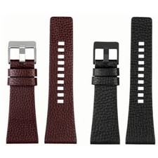26mm Watch Band For DIESEL DZ1206 DZ4290 DZ4280 DZ4281 Wrist Strap Brown/Black
