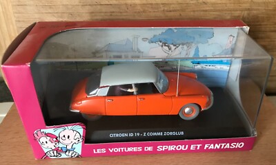 Spirou Et Fantasio - La Citroën ID 19 De Z Comme Zorglub - Figurine Véhicule Editions Atlas