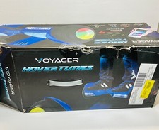 Awesome Voyager Hover Tunes Blue With Built-in Bluetooth Speaker LED Lights