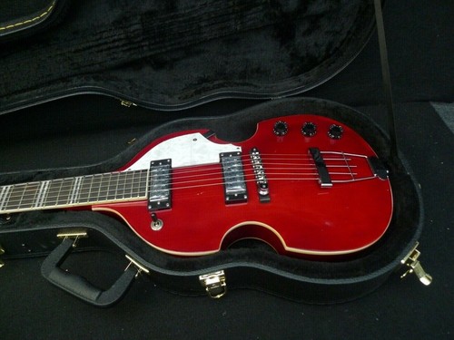 NUEVO Estuche rígido para guitarra eléctrica HOFNER HI-459 CUERPO DE VIOLÍN 6 CUERDAS - Imagen 5 de 9