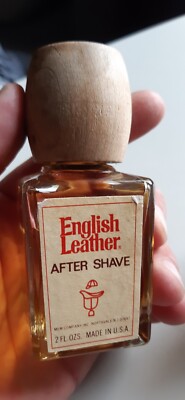 English Leather Aftershave 50ml Vintage Parfum MEM US Original Oldformel Fund 