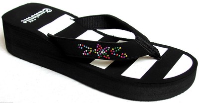 2 inch wedge flip flops