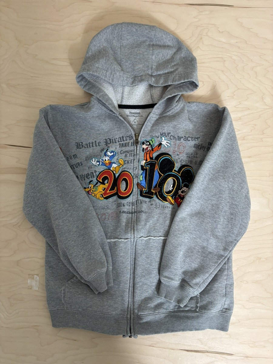 2010 Disneyland Mickey Mouse Goofy Youth XL (14-16) Full Zip