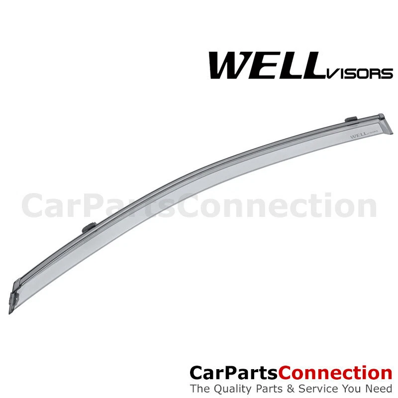 WellVisors 窗帘 02-07 铃木 Aerio SX 轿车遮阳板偏转器 — 第 2/4 张图片