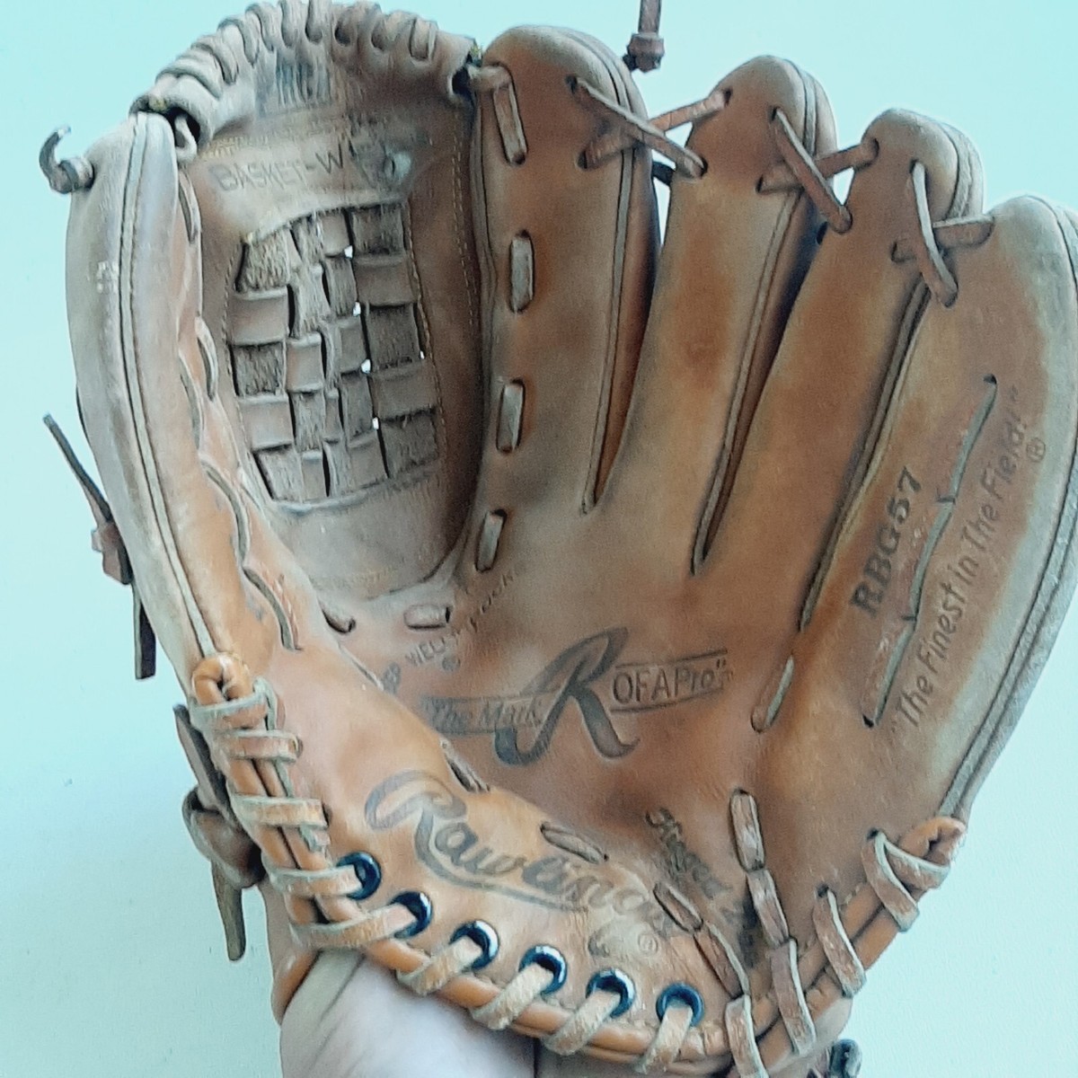Rawlings RBG57 11.5 Basket Web Edge-U-Cated Heel 