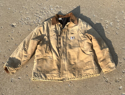 Carhartt 80s モーポーマー MENS 50 VTG Carhartt C03 Duck Arctic Quilted Lined Rancher Coat