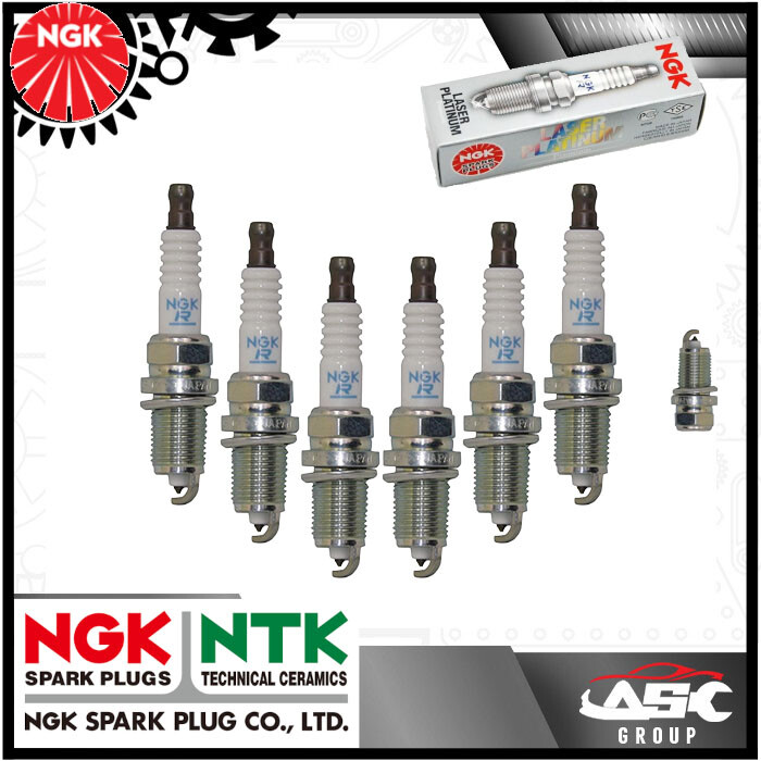 NGK Laser Platinum Spark Plug - Stk No: 2978 - Part no: BKR6EP-11 - x6