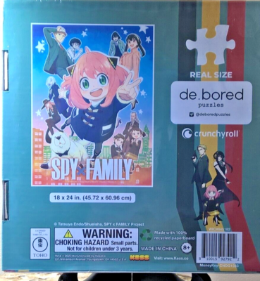 Spy X Family Anime 2023 NEW 500 Piece Jiggsaw Puzzle SEALED Manga