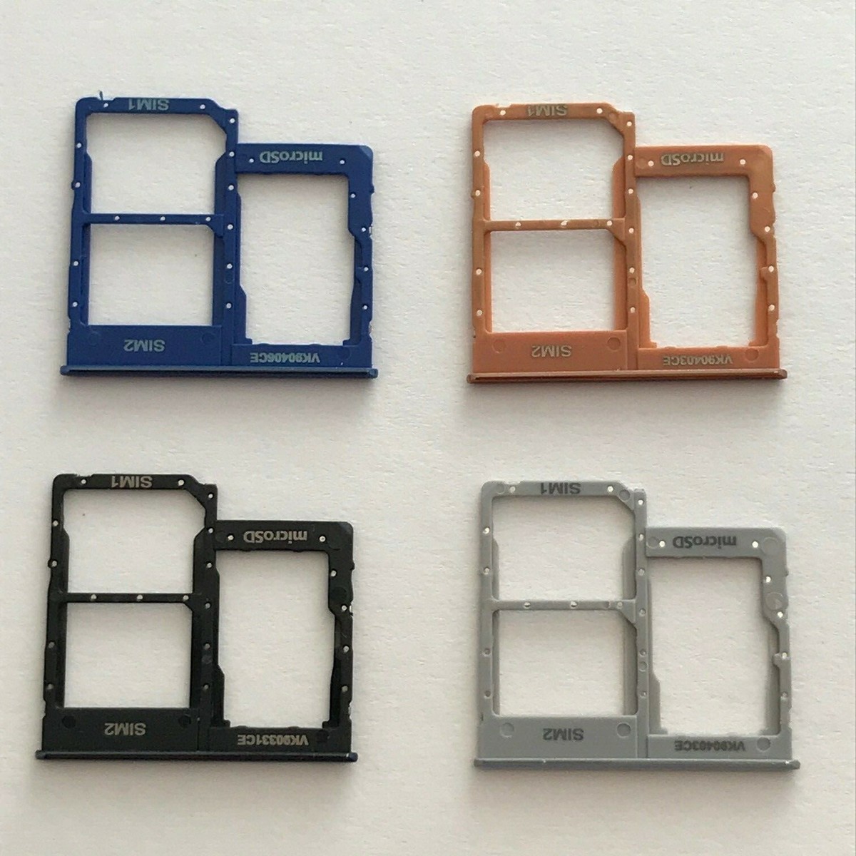 Genuine Samsung Galaxy A40 A405 MICRO SD /SIM card holder tray slot Dual