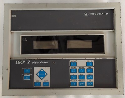 WOODWARD EGCP-2 DIGITALE STEUERUNG TEILENUMMER 8406-120 REV G #2