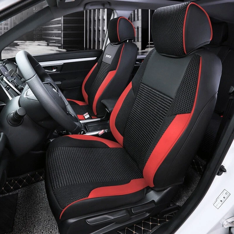 JUEGO COMPLETO DE FUNDAS DE ASIENTO DE AUTO PERSONALIZADAS PARA AUDI TT A1 A3 A4 MOTOPTES 2005-2024 SEDA HIELO Foto 4 de 4