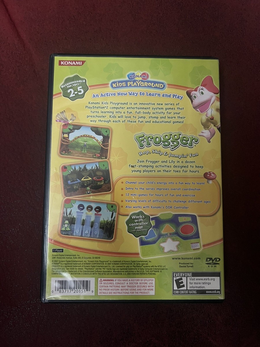 Konami Kids Playground: Frogger Hop, Skip & Jumpin' Fun (Sony