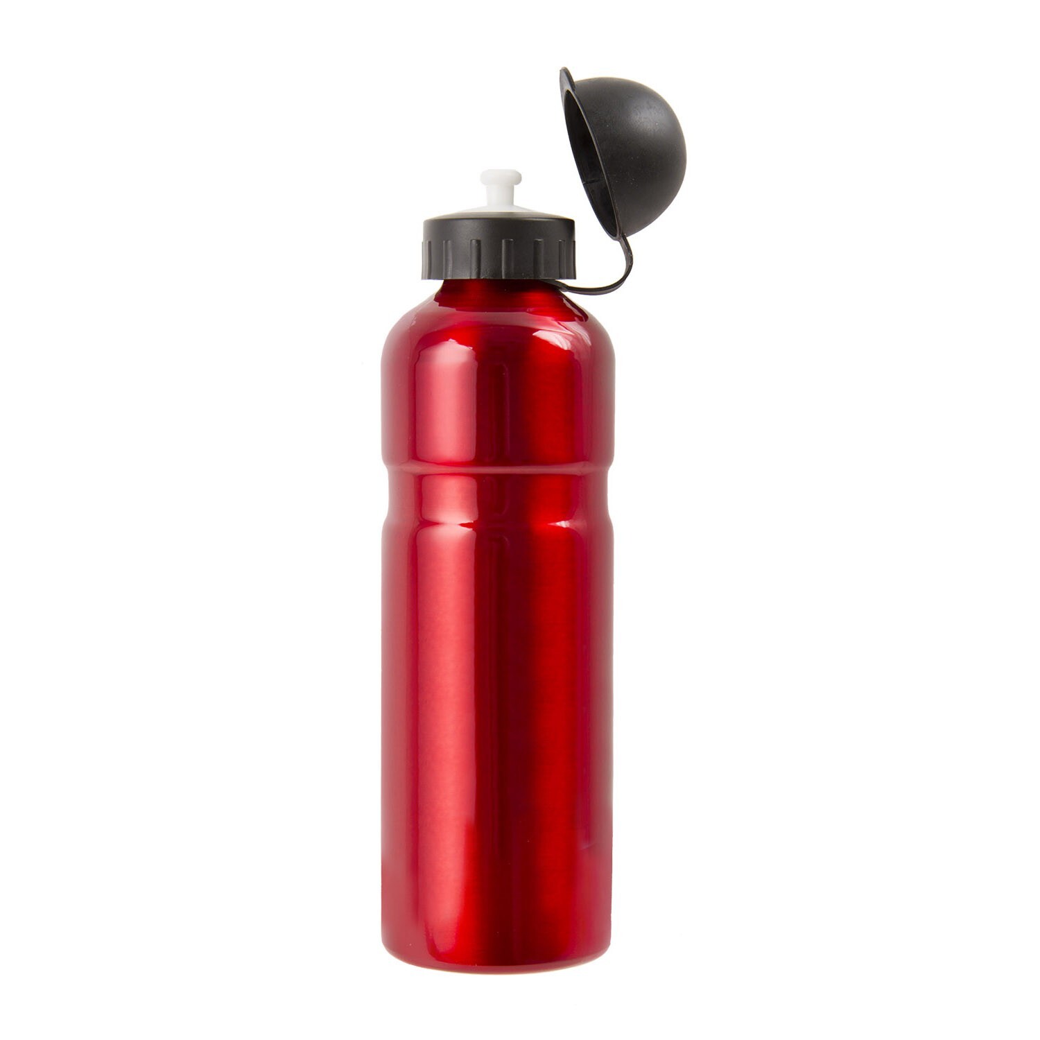BORRACCE IN ALLUMINIO CON TAPPO 750 ML ROSSA