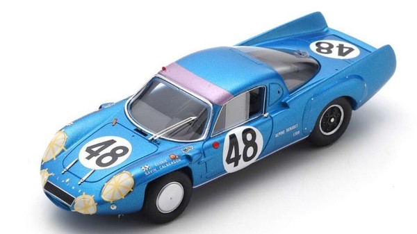 Alpine A210 #48 12Th Lm 1967 R.De Lageneste / J.Cheinisse 1:43 Modell Spark-image