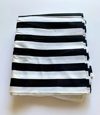 Oakhurst Textiles Signature Classics Navy White Stripe Cotton Fabric 44 x 5 yds